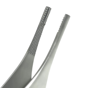 Pinces à tissus Micro Adson en acier inoxydable, pinces chirurgicales manuelles, certifiées CE, instrument de classe I - Product Image 5