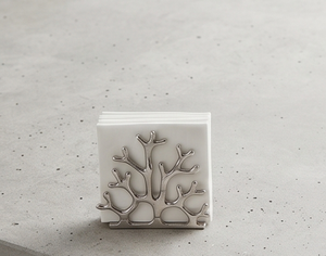Porte-serviettes en métal design Arbre Corallien, texture moulée, pour cuisine et salle à manger, vente en gros - Product Image 4