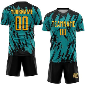 Uniforme de Fútbol Sublimado de Alta Calidad, Fabricación en Fábrica, Color Personalizado, Uniforme de Fútbol Sublimado para Adultos - Product Image 1