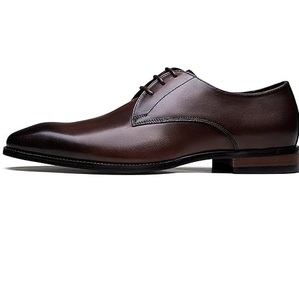 Chaussures habillées en cuir véritable 100 % pour hommes, modèle le plus récent, chaussures en cuir véritable pour mariage et soirée, vente en gros - Product Image 1