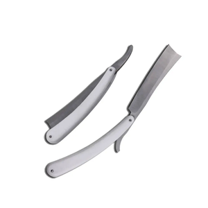 Navajas de Afeitar de Acero Inoxidable de Una Sola Hoja, Diseño Personalizado de Alta Calidad, Desechables, para Barbería, Depilación Facial y de Axilas - Product Image 1