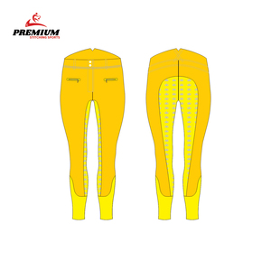 Fabricantes OEM ODM: Pantalones de Montar para Mujer, Leggings de Equitación con Asiento Completo, Mallas de Montar Jodhpur Estampadas y Transpirables - Product Image 1