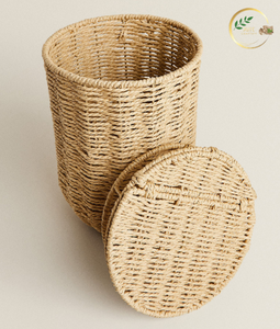 Bolsa de lavandería de yute orgánico, bolsa de almacenamiento ecológica para ropa y ropa de cama - Product Image 2