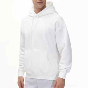 Winter Custom Oversized <b>Plain</b> Cotton Blank <b>Hoodies</b> <b>Mens</b> Pullover Unisex Bulk Plus Size <b>Men's</b> <b>Hoodies</b> & Sweatshirts - Product Image 1