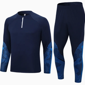 Conjunto Deportivo Casual para Hombre 2026, Corte Ajustado, Cierre de Cremallera de un Cuarto, Ligero, Resistente al Viento y Transpirable, para Correr - Product Image 1