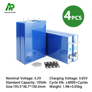 Batería LiFePO4 de Larga Duración 3.2V 105Ah LF105, Más de 4000 Ciclos, Almacenamiento de Energía 12V 24V, Envío DDP desde Almacén en la UE - Product Image 4