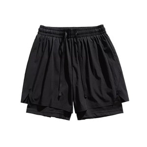 Pantalones Cortos Deportivos 2 en 1 Personalizados para Hombre, de Secado Rápido, con Forro de Compresión, para Gimnasio, Entrenamiento, Deportes Atléticos, con Bolsillo - Product Image 2