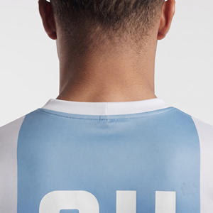 Maillots de football professionnels pour hommes de haute qualité en gros, col en V, manches courtes, 100% polyester, évacuation de l'humidité, logo personnalisé - Product Image 5