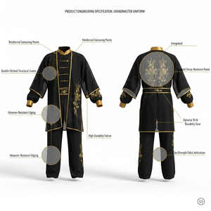 Uniforme de Karate y Kung Fu Sublimado Personalizado de Alta Calidad, Traje de Artes Marciales de Tai Chi, Ligero, Holgado, Uniforme OEM - Product Image 2