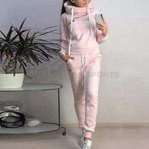 Ensemble de salon rayé 2 pièces pour femmes, haut à manches longues boutonné et pantalon à cordon de serrage - Product Image 3