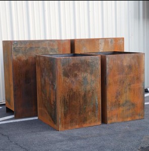 Galvanized Rustic Design <b>Planter</b> Box At Wholesale Price <b>Planters</b> Box Customized Design And Size - Product Image 3