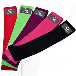 Bandas Elásticas de Resistencia de Látex de Alta Calidad con Logotipo Personalizado, Estampado de Durazno para Entrenamiento de Glúteos y Cadera, Antideslizantes - Product Image 5