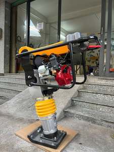 Apisonadora de gasolina de 6.5HP, compactadora de hormigón de 70kg para pavimento de carreteras, apisonadora de tierra de alta potencia de 4800W para construcción HGP 70Nm - Product Image 4