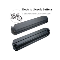 Baterai Sepeda Listrik 38V 48V 17.5Ah 840Wh untuk 250w 350w 500w 750w 1000w E10 Frame Tersembunyi di Dalam 36V Baterai Ebike