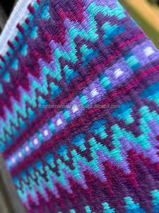 Manta de caballo de espectáculo de la mejor calidad para montar en el oeste, colores atractivos, lana de Nueva Zelanda, almohadillas de sillín tejidas a mano DE DOBLE TEJIDO - Product Image 2