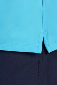 เสื้อโปโลกอล์ฟผู้ชาย แห้งเร็ว ยืดได้สี่ทิศทาง ระบายอากาศ ป้องกันแบคทีเรีย ทรงโอเวอร์ไซส์ รับผลิตตามแบบ (OEM) พร้อมสกรีนโลโก้ ผลิตจากโพลีเอสเตอร์ - Product Image 4