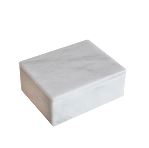 Boîte à bijoux en marbre, ensemble de 3 boîtes cadeaux en marbre pour décoration intérieure, prix de gros - Product Image 6