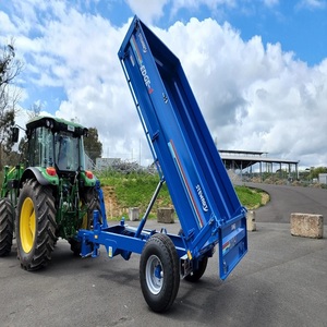 Agricultural Hydraulic Tipping <b>Trailer</b> Farm Dump <b>Trailer</b> <b>Tractor</b> Tipping <b>Trailers</b> for <b>Tractors</b> - Product Image 2