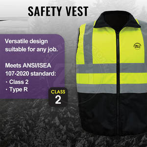 Gilet de sécurité réfléchissant haute visibilité LED étanche, fabriqué au Pakistan, conforme à la norme ANSI CLASSE 1, avec logo personnalisé, service OEM, faible MOQ - Product Image 4