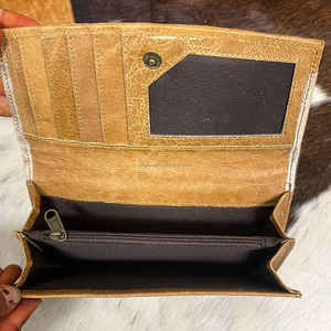 Hot-selling High-Quality Fashion Women's Cowhide Leather Clutch Purse Customized Genuine Leather Credit Card Holder RFID <b>Wallets</b> - Product Image 6