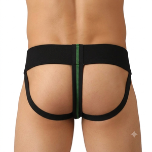 OEM 2026 Men's Cotton Underwear Comfortable Breathable Low-Rise <b>Boxer</b> Shorts <b>Custom</b> Logo Embossed Knitted Trunks - Product Image 2