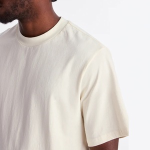 Nouvel Arrivage T-shirt Homme Uni 100% Coton Tricoté 200g Écologique Personnalisé à Bas Prix Très Vendu - Product Image 3