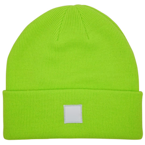 Best Seller 2026 New Design Neon Green Beanie Hat 100% Acrylic Unisex Casual <b>Winter</b> <b>Cap</b> Solid Color Adult Size 56-58CM - Product Image 3