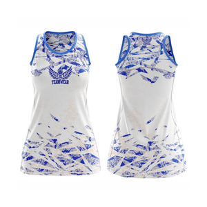 Nuevo Diseño Hecho en Pakistán, Uniforme de Netball Femenino de Alta Calidad, Conjunto de Netball con Impresión Digital para Mujer - Product Image 6