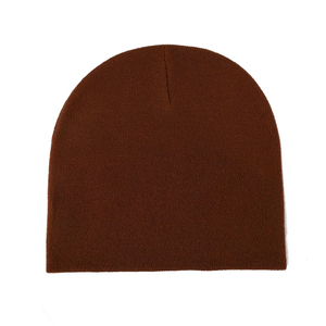 Knit Beanie Hat Soft Stretch Winter <b>Cap</b> Casual Fashion Headwear Plain Custom Embroidery Unisex Acrylic Knit OEM ODM - Product Image 4