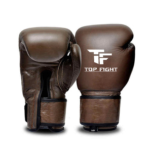 Black High Quality Boxing Gloves Custom Logo Cowhide Adults Custom Made Premium Breathable Wholesale Boxing Gloves - Product Image 4