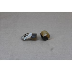Anillo de Servilleta Cuadrado de Madera de Lujo Personalizado de Fábrica, Hebilla de Madera Hecha a Mano Vintage para Servilletas, Decoración de Mesa para Restaurante o Boda - Product Image 4