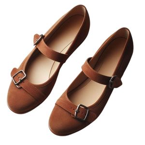 Zapatos Transpirables para Mujer al por Mayor, Zapatos Casuales de Cuero con Punta Redonda, Fabricante de Calzado Cómodo, MOQ 100 - Product Image 2