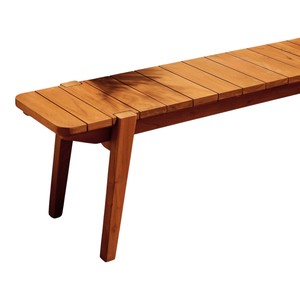 Banco de Madera de Teca Sólida para Exteriores, Resistente a la Intemperie, Asientos de Jardín para Patio y Hotel, Muebles de Banco de Madera Sostenible Modernos - Product Image 4