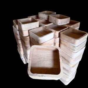 NEW DESIGN WOODEN CANDLE BOWL - Product Image 3