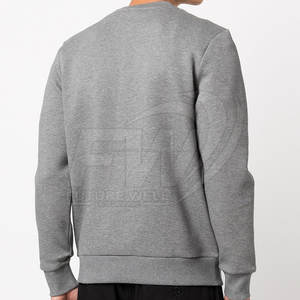 Sweat-shirt décontracté à manches longues pour hommes de haute qualité Prix d'usine Casual Crewneck Men Sweatshirt basics, coton mélangé - Product Image 4