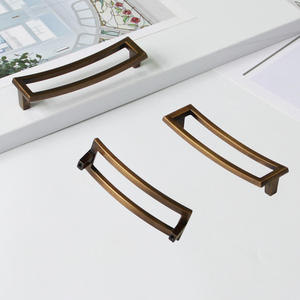 Tiradores de Aleación de Zinc de Alta Calidad, Modernos y Antiguos, con Diseño Hueco en Forma de Arco, Herrajes para Gabinetes de Cocina, Baño y Armarios - Product Image 1