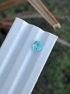 Turmalina Paraiba natural ovalada, piedra preciosa suelta, auténtica piedra preciosa azul verdosa para la elaboración de joyería fina, regalo. - Product Image 5