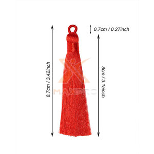 Borlas de Hilo Metálico Ligeras de Nuevo Diseño Hechas en Pakistán, Precio Económico, Servicios OEM - Product Image 2