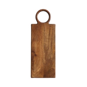 Eco Friendly Acacia Chopping Board Handmade Solid Natural Finish Wooden Butcher Cutting Board Custom Logo Print Wholesaler - Product Image 1