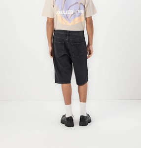 Pantalones Cortos de Mezclilla para Hombre, de Alta Calidad, 100% Algodón, Transpirables, de Cintura Alta, Rectos, Tejidos, Estampados, Última Moda, Estilo Urbano, Ligeros - Product Image 2