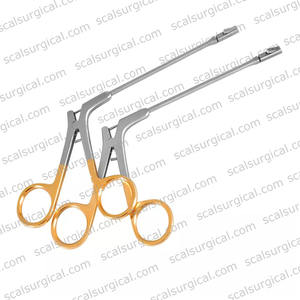 Pinzas de biopsia quirúrgicas invertidas de 2.5mm para antrum, tamaño adulto, de corte hacia atrás, de acero inoxidable, instrumento ORL - Product Image 3