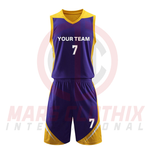 Uniforme de Baloncesto con MOQ Bajo, Ropa Deportiva Ligera, Diseño Personalizado para Equipos, Uniforme de Baloncesto para Clubes y Academias - Product Image 2