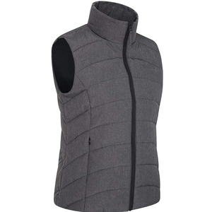 เสื้อกั๊กพัฟเฟอร์ปักโลโก้ตามสั่งสำหรับผู้หญิง แขนกุด คุณภาพสูง อุ่นสบายสำหรับฤดูหนาว เสื้อกั๊กพัฟเฟอร์ลำลองสำหรับผู้หญิง - Product Image 3