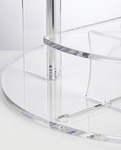 Versatile Modern Acrylic for Shoe Display <b>Stand</b> Easy Assembly-Customizable Size/Color for Retail Stores Showcasing Footwear - Product Image 4