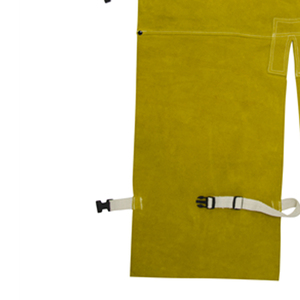 Tablier de soudeur professionnel en cuir pour la sécurité en atelier et les travaux résistants à la chaleur – Tablier de protection en cuir conçu pour le soudage - Product Image 5