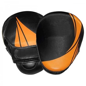 Guantes de boxeo curvos de cuero de lujo de alta calidad, hechos a medida, para entrenamiento de kickboxing AS-FP-39 - Product Image 6