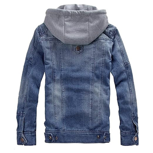 Chaqueta Vaquera Desgastada para Hombre, Diseño Personalizado, Algodón Suave, Estilo Urbano, Fabricación al por Mayor OEM/ODM - Product Image 2