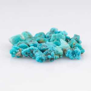 Cristales de Turquesa Azul Ultra, Cristales Crudos de Color Azul Cambiante, Calidad AA+, para Joyería, Piedras Sueltas, 20 Piezas, 6-8MM - Product Image 1
