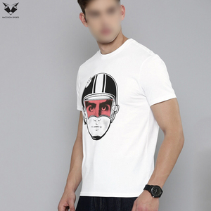 Camisetas de hombre 100% algodón, el mejor producto, camiseta con estampado gráfico para hombre, cuello redondo, la más alta calidad en color blanco. - Product Image 4