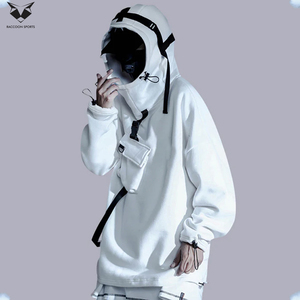 เสื้อฮู้ดดี้เทคแวร์สีขาวคุณภาพสูงสำหรับผู้ใหญ่ ดีไซน์โดดเด่น ผลิตตามสั่งได้  ราคาขายส่ง ผู้ผลิตดีมีคุณภาพ สินค้ามาใหม่ - Product Image 4